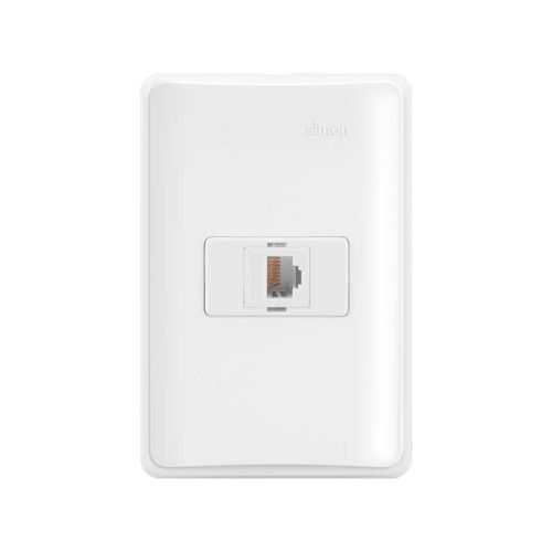 CONJUNTO TOMADA SIMON RJ45 CAT5E BR 19.961-30