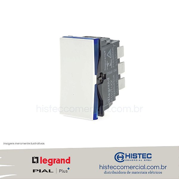 INTERRUPTOR PARALELO 10A BR B.AUTOMATICO 611011BC  PIAL PLUS+