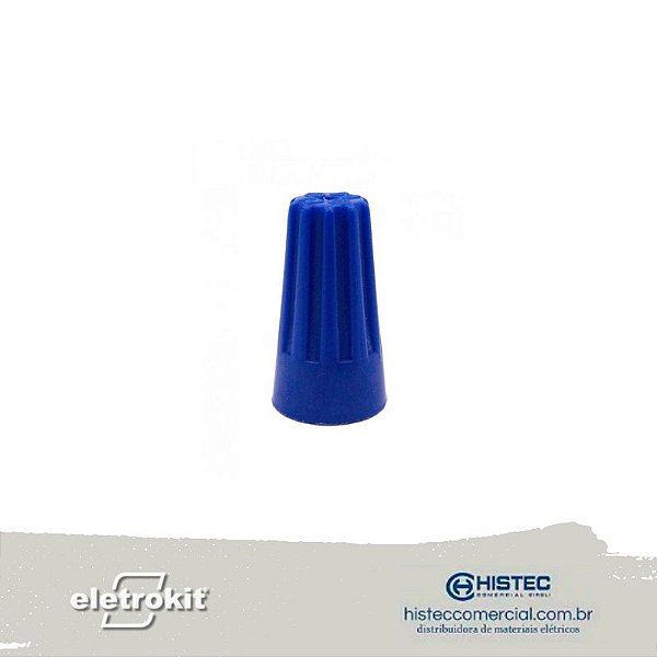 CONECTOR TORÇÃO RÁPIDO 0,8-4,5MM2 AZ P2 BOWLINK