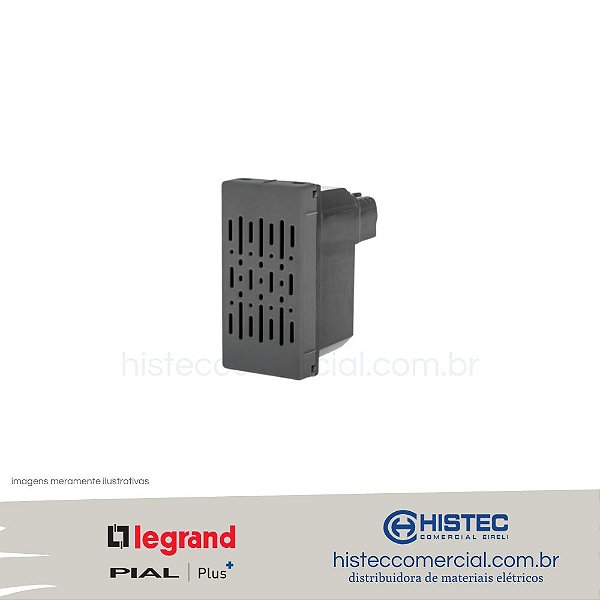 CAMPAINHA CIGARRA 127V CINZA 611040CZ PIAL PLUS+