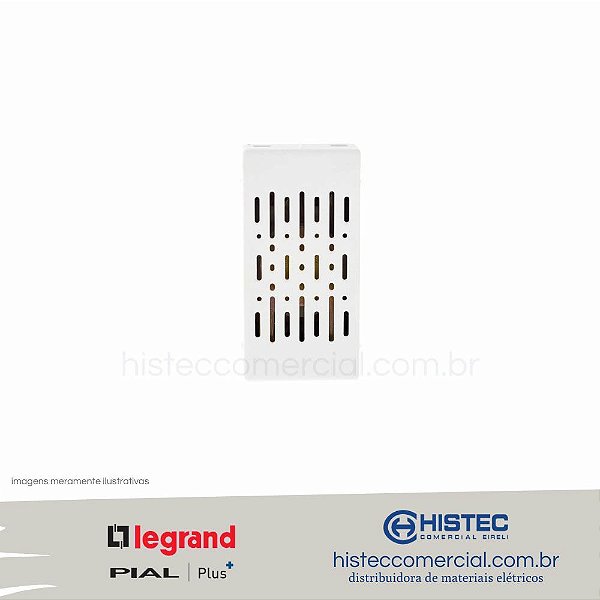 CAMPAINHA CIGARRA 220V BRANCO 611041BC PIAL PLUS+