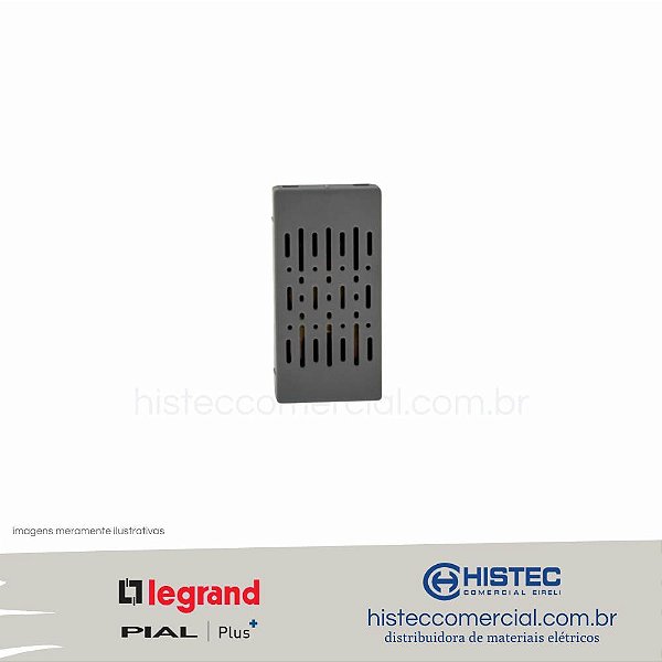 CAMPAINHA CIGARRA 220V CINZA 611041CZ PIAL PLUS+