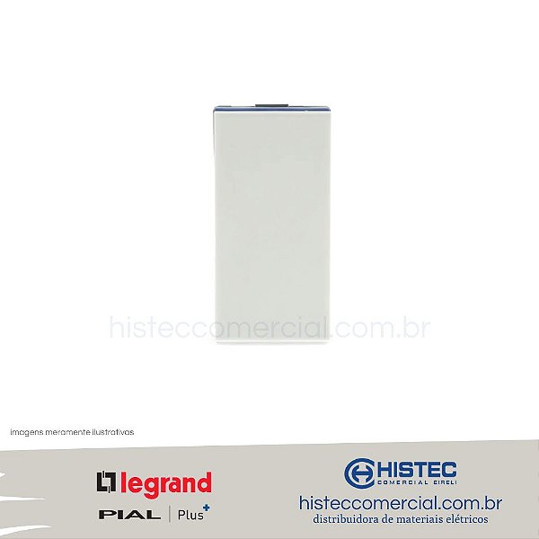 INTERRUPTOR INTERMEDIARIO 10A BRANCO 612007BC PIAL PLUS+