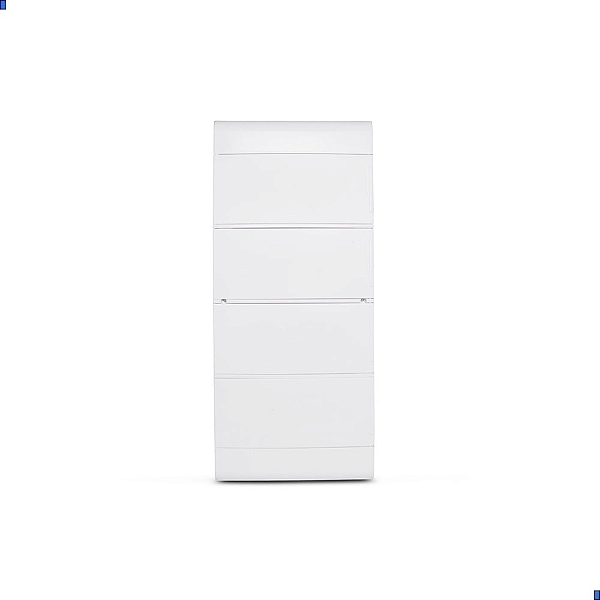 QUADRO SOBREPOR DIN SCS48PO COM PORTA OPACA STECK