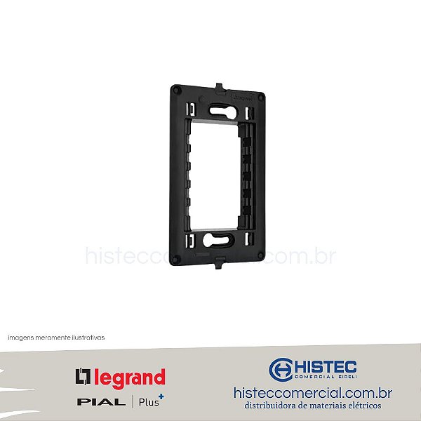 SUPORTE 4X2 NEUTRO PIAL 612122NT PIAL PLUS+