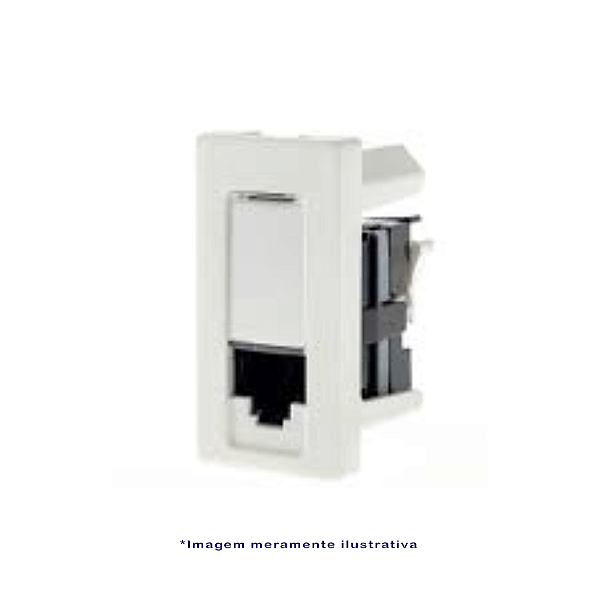TOMADA DADOS LCS RJ45 CAT5e BR 615045BC PIAL PLUS+
