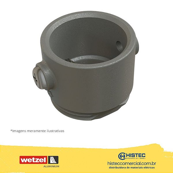 POLIWETZEL MULT. CONECTOR COM PINTURA 3/4 PARA ELETRODUTO DE 1/2" E001130020 WETZEL