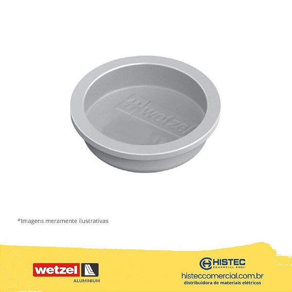 TAMPÃO PLÁSTICO 2" SEM ROSCA E060284005 WETZEL
