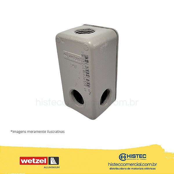 POLIWETZEL MULT. CAIXA COM PINTURA LXPW  1/2" E002300020 WETZEL