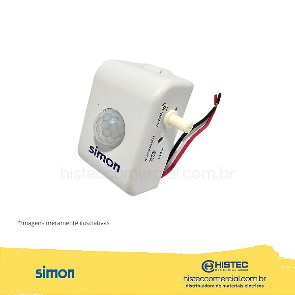 SENSOR PRESENÇA TETO SIMON 1000VA BIVOLT BR 30.317-39