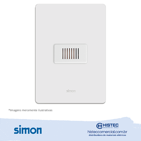 CONJUNTO CIGARRA BIVOLT BRANCA SIMON 20.940-30