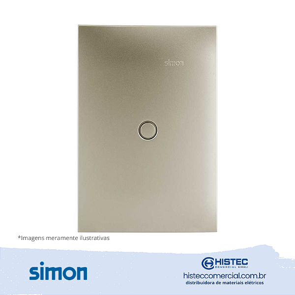 PLACA 4x2 CEGA CHAMPAGNE SIMON 35.600-33