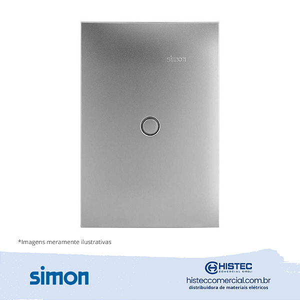 PLACA 4x2 CEGA ALUMINIO SIMON 35.600-34