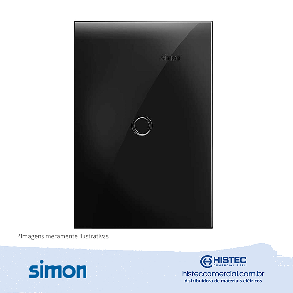 PLACA 4x2 CEGA PRETO SIMON 35.600-39