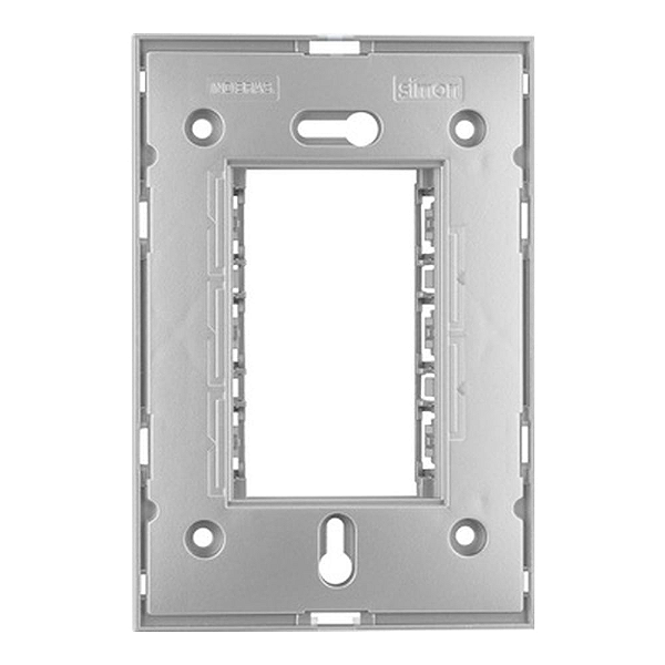SUPORTE 4x2 HORIZONTAL ALUMINIO FOSCO SIMON 35.700-34