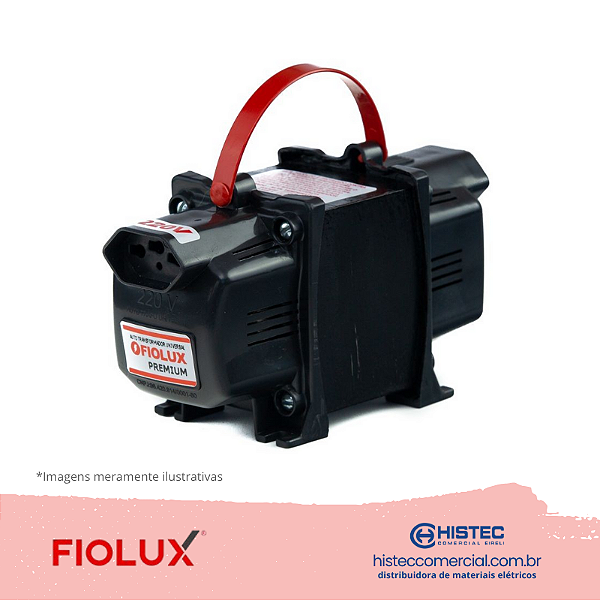 AUTO TRANSFORMADOR  1500VA 10A BIVOLT PREMIUM 3P FIOLUX 10103022111