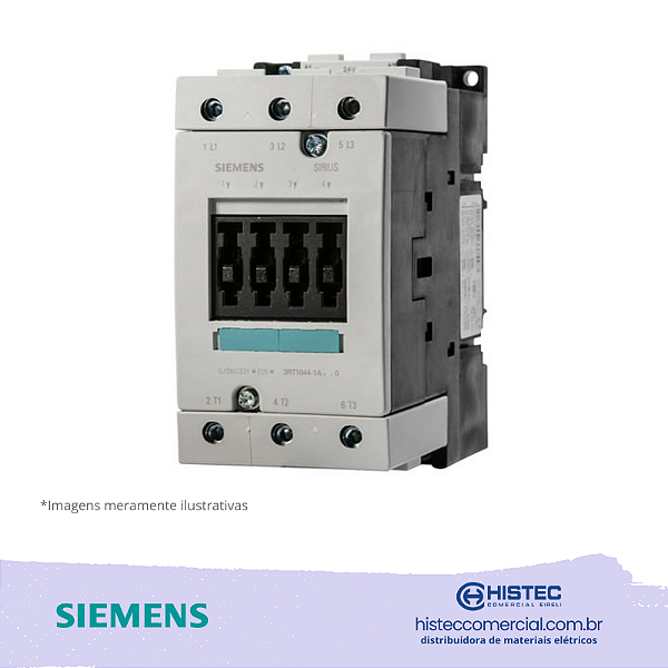 CONTATOR S3 3RT1044-1AN20 65A 220V/50-60Hz SIEMENS