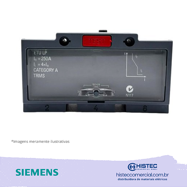 DISPARADOR 3P 3VT9225-6AB00 250A FF SIEMENS