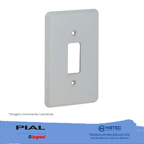 SILENTOQUE 8501 PLACA COM 1 POSTO 4x2 PIAL