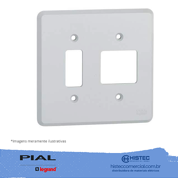 SILENTOQUE 8512 PLACA COM 1+2 POSTOS 4x4 PIAL