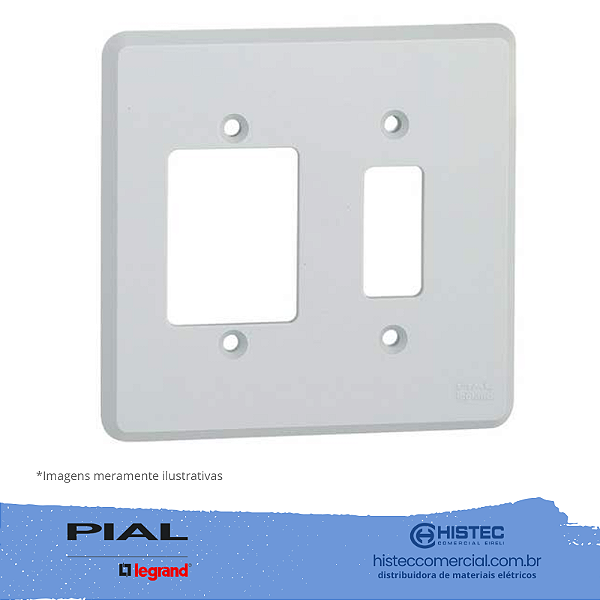 SILENTOQUE 8513 PLACA COM 1+3 POSTOS 4x4 PIAL