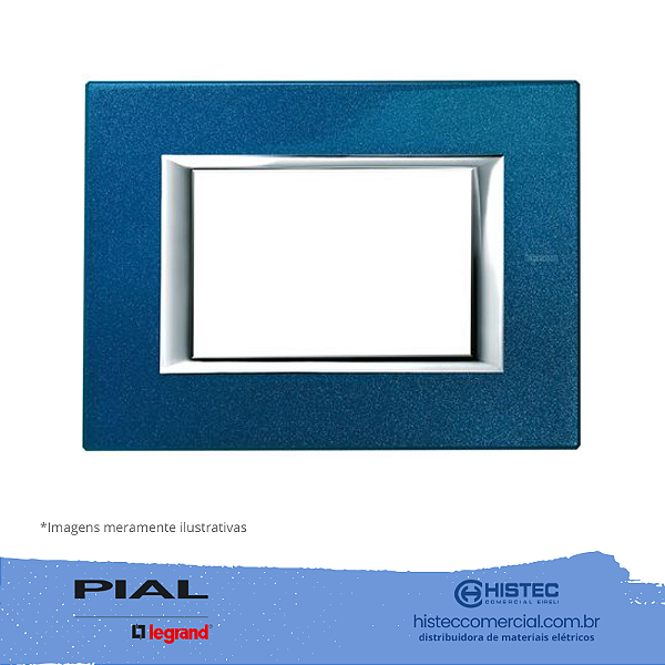 PLACA 4X2 BLU MEISSEN AXOLUTE HA4803BM PIAL