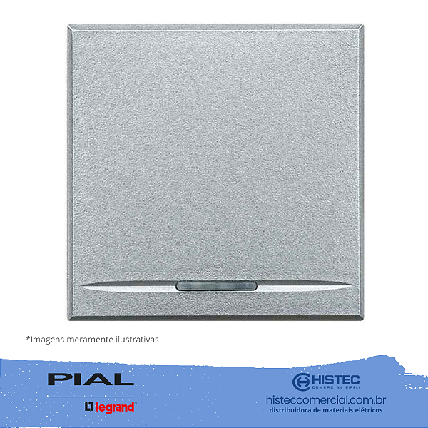 INTERRUPTOR PARALELO BASCULANTE ALLUMINIO AXOLUTE HC4053/2 PIAL