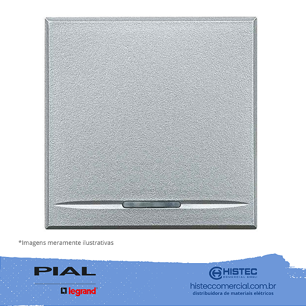 PULSADOR BASCULANTE ALLUMINIO AXOLUTE HC4055/2 PIAL