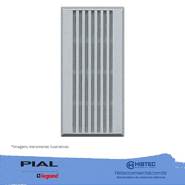 CIGARRA 80dB 12VA ALLUMINIO AXOLUTE HC4356/127 PIAL