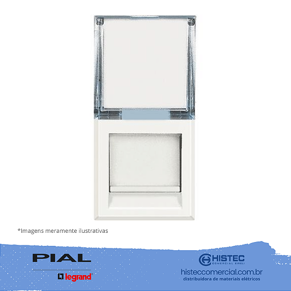 TOMADA RJ45 CAT.6 UTP WHITE AXOLUTE HD4279C6 PIAL