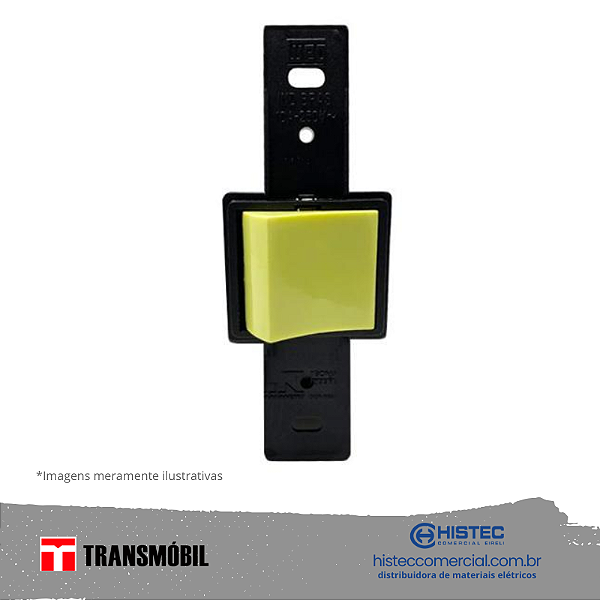 INTERRUPTOR BIPOLAR SIMPLES CONDULETE 10A 250V 15003 VD TRANSMOBIL