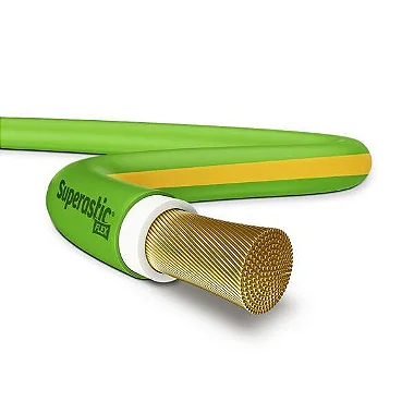 CABO 4,0MM2 PRYSMIAN SUPERASTIC FLEX 85ºC 750V VERDE/AMARELO ROLO 100m