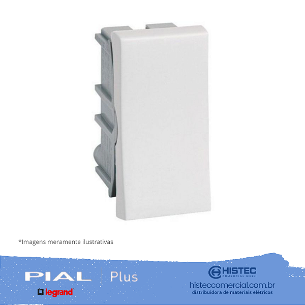 INTERRUPTOR SIMPLES 1 MODULO COM BORNE AUTOMATICO PIALPLUS 611010