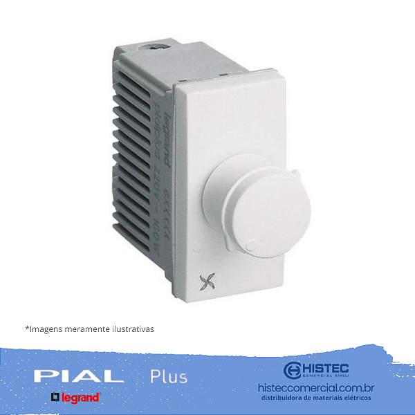 DIMMER ROTATIVO PARA VENTILADOR 160W 220V PIALPLUS 611028