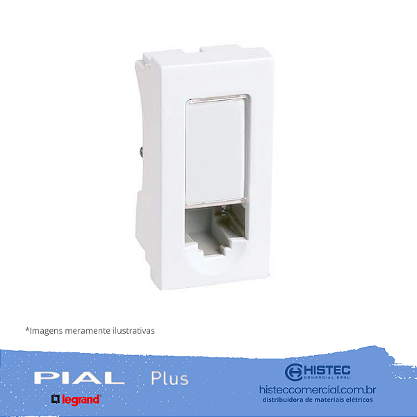 TOMADA RJ45 CAT5e CONEXAO LCS PIALPLUS 615045