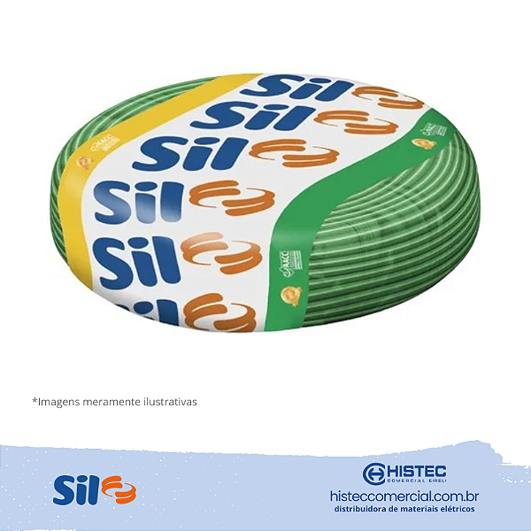 CABO FLEXSIL 750V 16,0MM2 VERDE POR METRO SIL