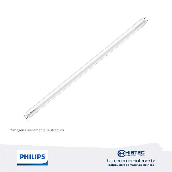 LÂMPADA LEDtube Philips 9W T8 900 lumens 600mm 4000K BIVOLT