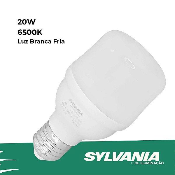 LÂMPADA LED BULBO SYLVANIA AP 20W 6500K E27 BIVOLT 1410