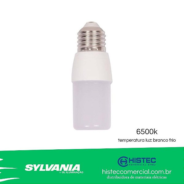 LÂMPADA LED COMPACTA  SYLVANIA 4,8W 3000K 6500K E27 BIVOLT