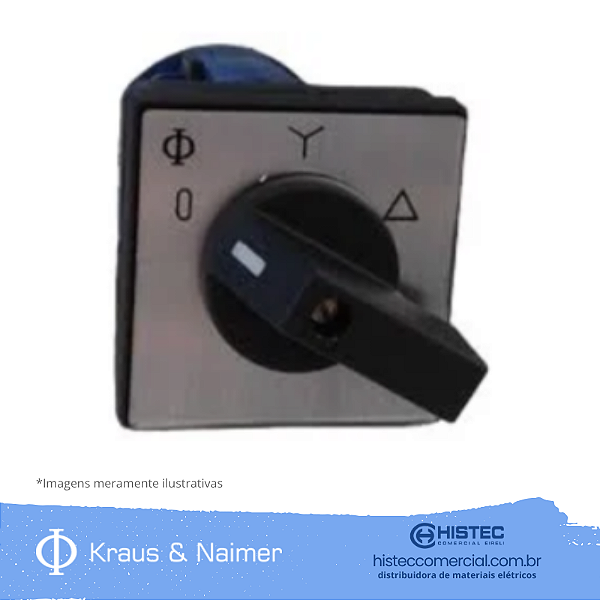 CHAVE ESTRELA/TRIÂNGULO 32A C26.A410/600-E KRAUS & NAIMER