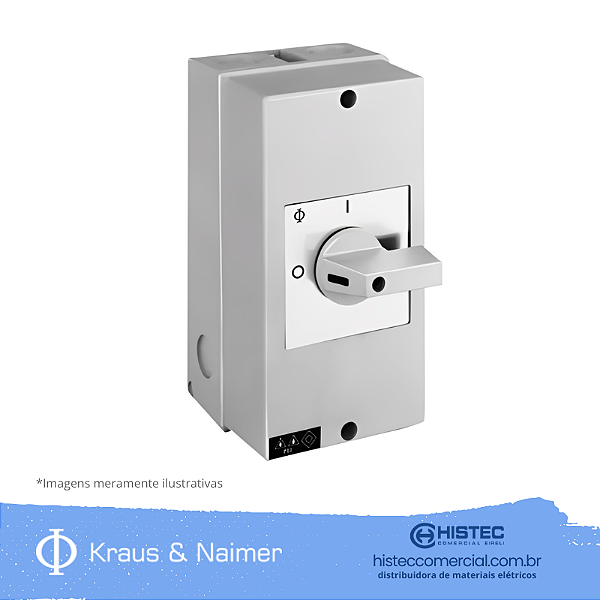SECCIONADORA 6P 25A KG20B-K602.BRA307-KL1 KRAUS & NAIMER