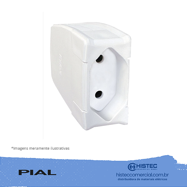 PLUGUE 615835 FÊMEA 2P 20A 250V BR NBR PIAL