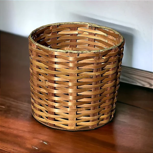 Vaso de Bambu Cachepot Redondo G