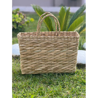 Bolsa Sacola Palha de Taboa 43x15x29