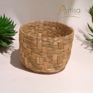 Cesto Redondo Trançado Bola