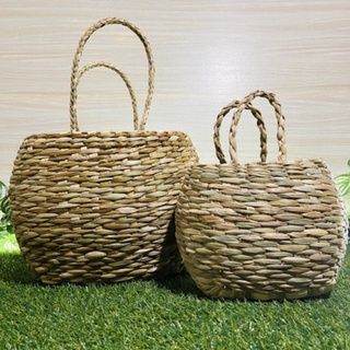 Kit com Bolsa de Palha  Peruana P e G