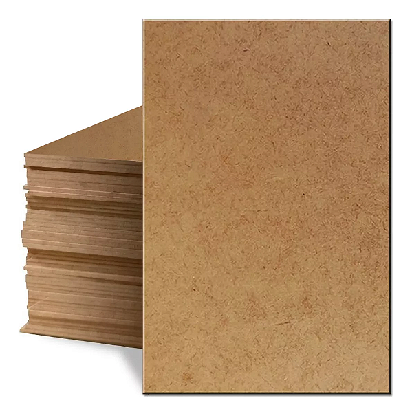 Placa Chapa Mdf Cru 20x28 A4 3mm 20 Und Quadros Artesanato
