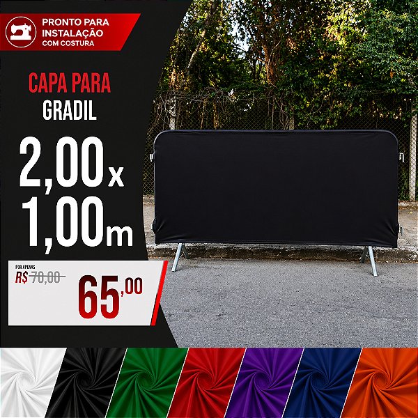Capa Para Gradil 200x100cm
