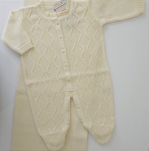 Saída Maternidade Baby Dominique - Amarelo