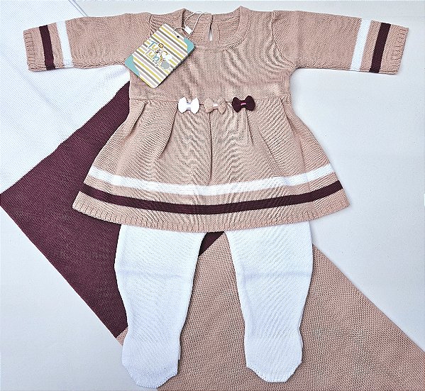 Saída Maternidade Baby Ceci - Rose